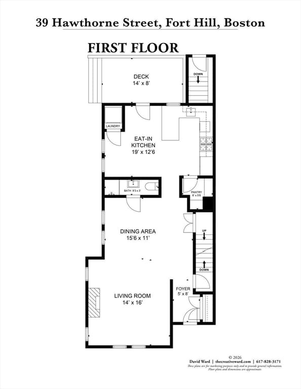 Condominium at 39 Hawthorne # 39, Boston MA 02119, photo 33 of 35