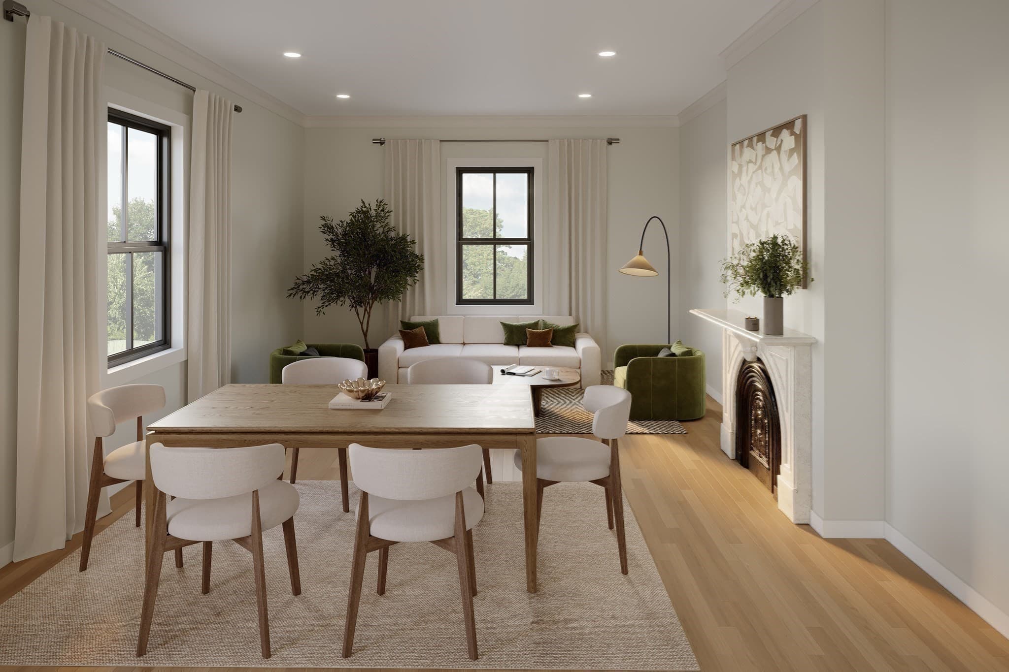 Condominium at 93 Moreland Street # 3, Boston MA 02119, photo 3 of 13