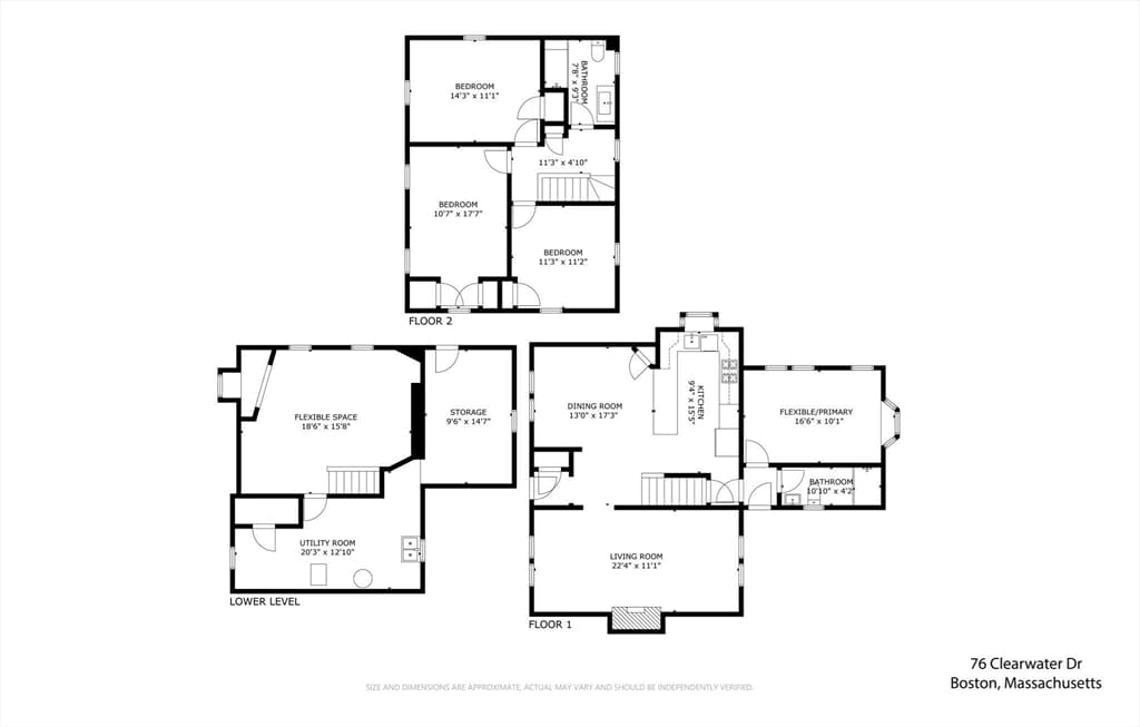 Single Family Residence at 76 Clearwater Drive, Boston MA 02126, Boston, photo 40 of 40