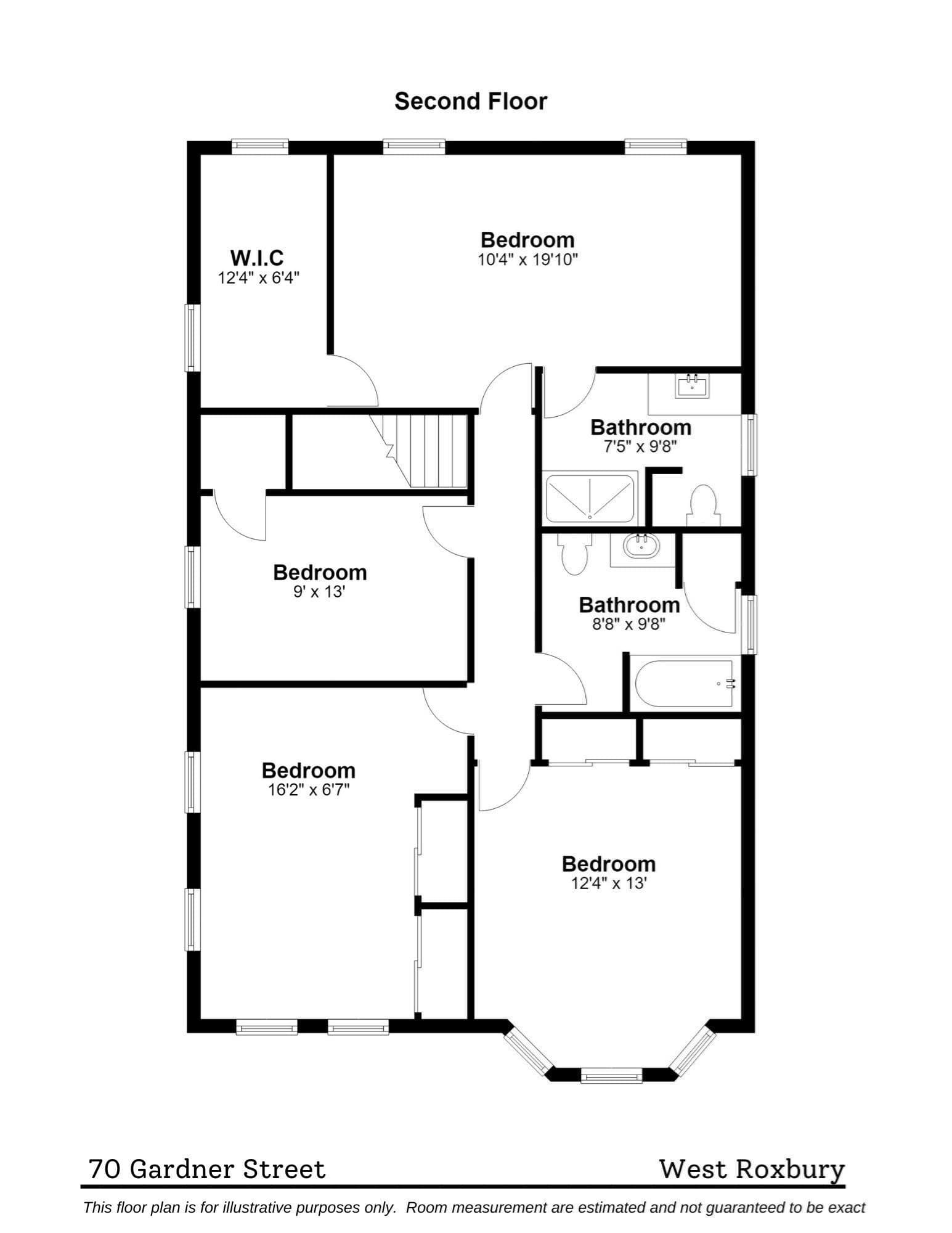 Single Family Residence at 70 Gardner St, Boston MA 02132, photo 40 of 41