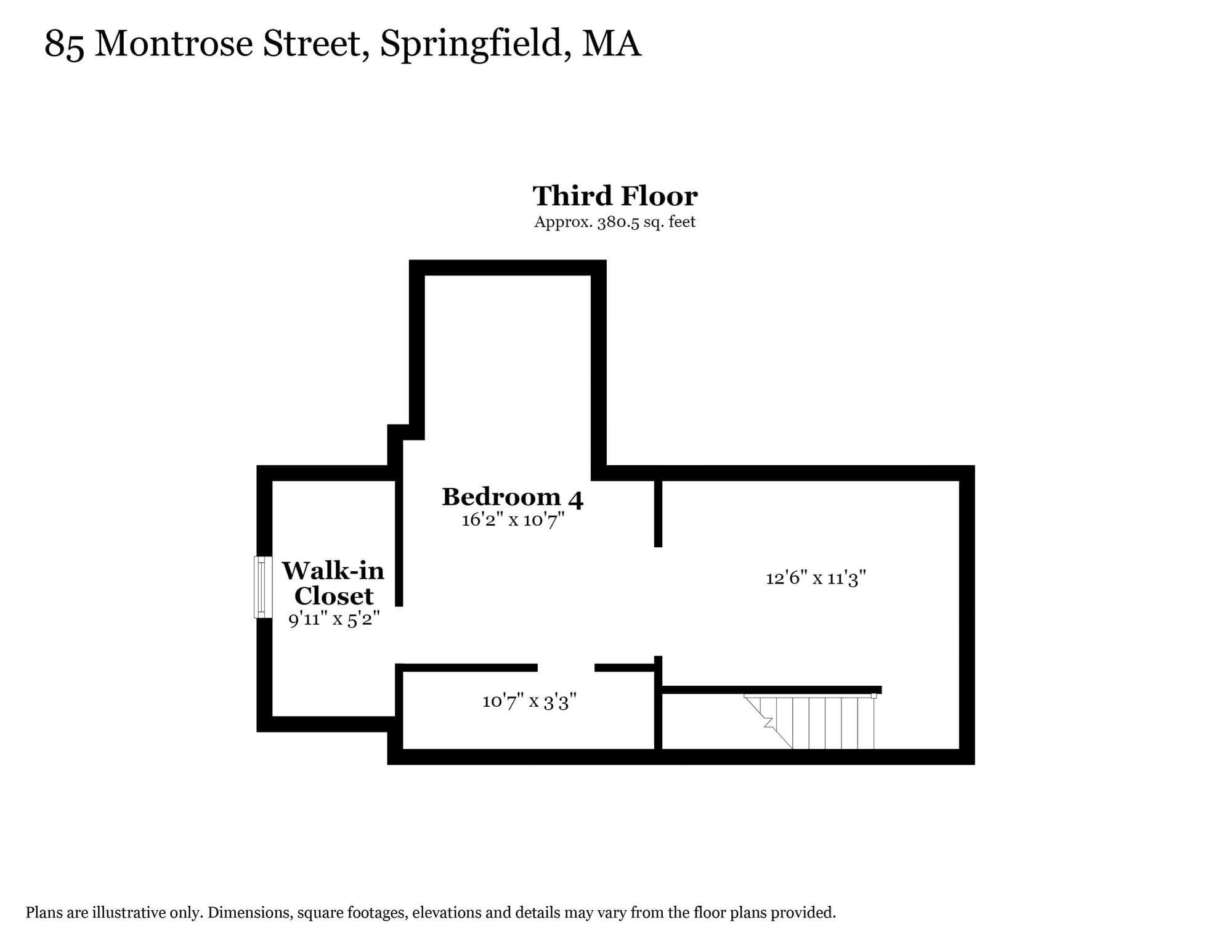 Single Family Residence at 85 Montrose St, Springfield MA 01109, Springfield, photo 38 of 39