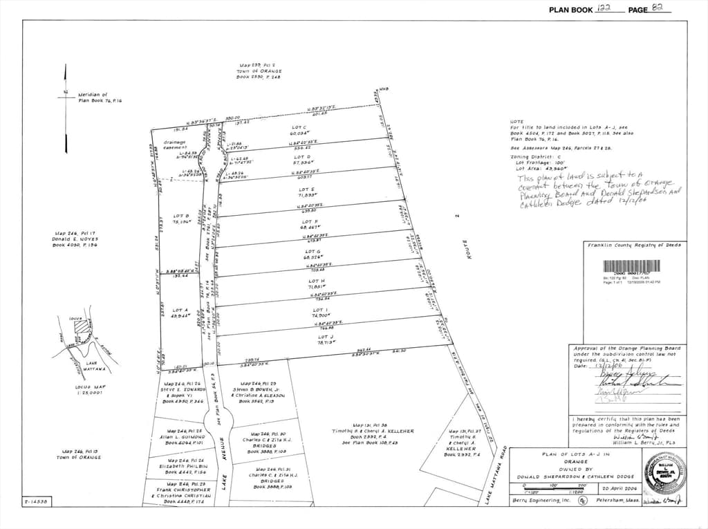 0 Lake Ave To Lake Ave Ext., Orange MA 01364 photo 3