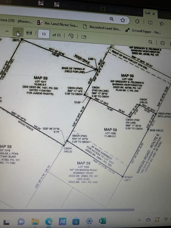 233 & 237 Marion Rd, Wareham MA 02571