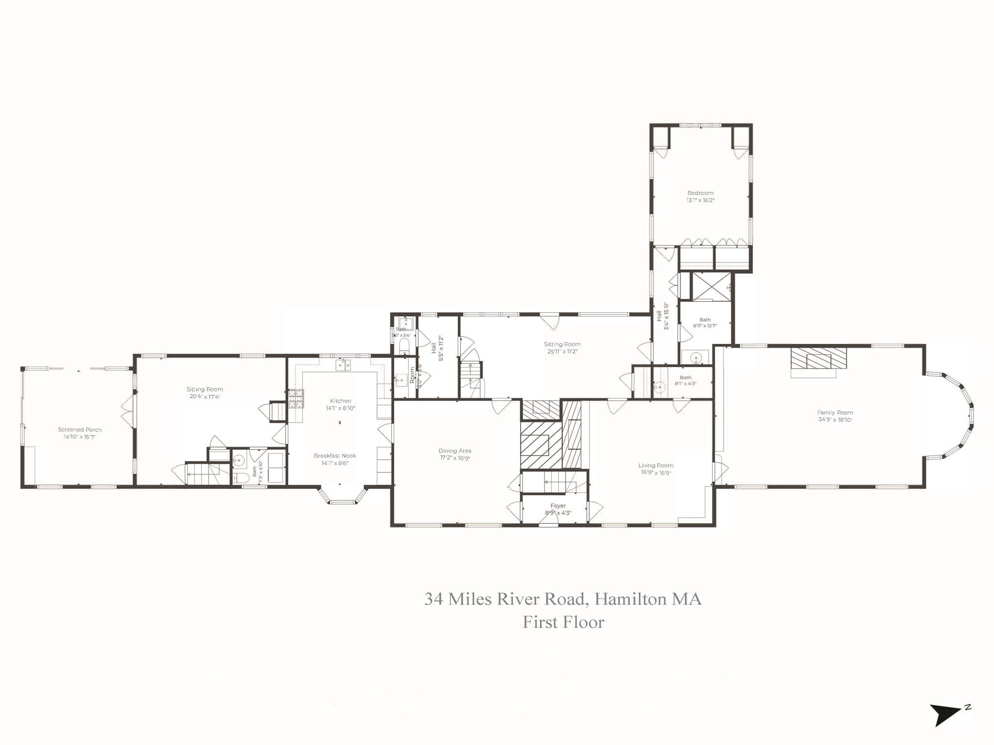 Single Family Residence at 34 Miles River Road, Hamilton MA 01982, photo 42 of 42