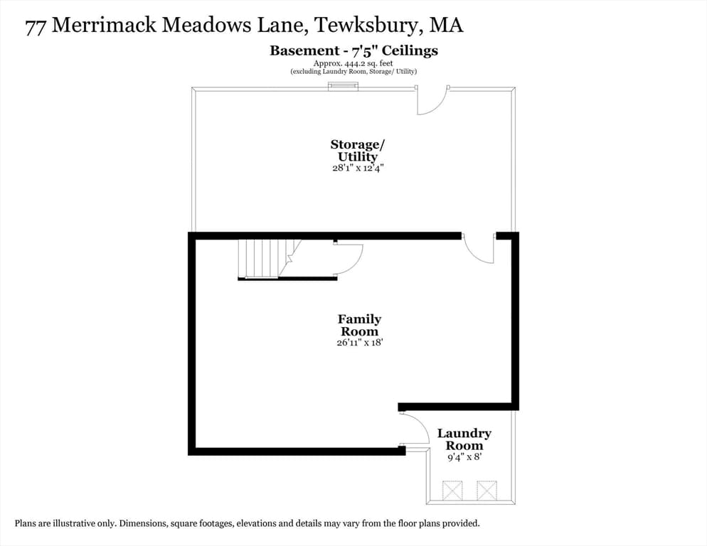 Condominium at 77 Merrimack Meadows Ln # 77, Tewksbury MA 01876, Tewksbury, photo 40 of 42