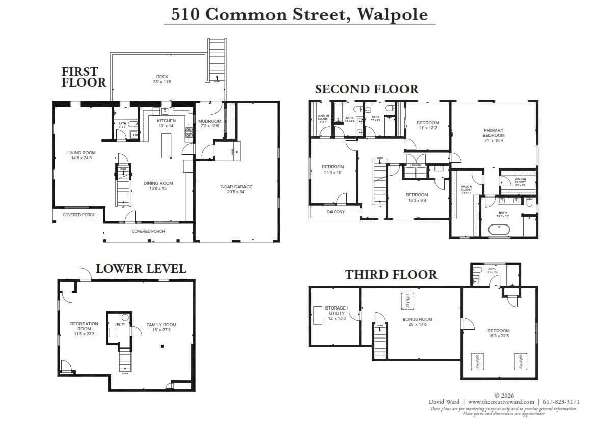 Single Family Residence at 510 Common St, Walpole MA 02081, Walpole, photo 25 of 29
