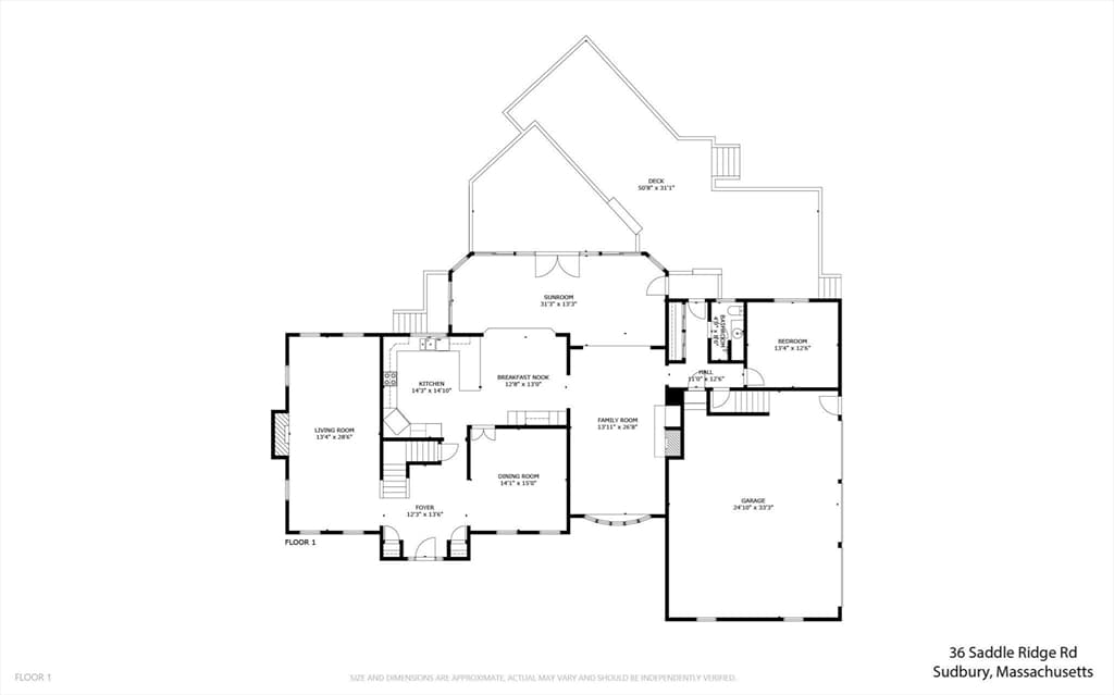 Single Family Residence at 36 Saddle Ridge Road, Sudbury MA 01776, Sudbury, photo 40 of 42