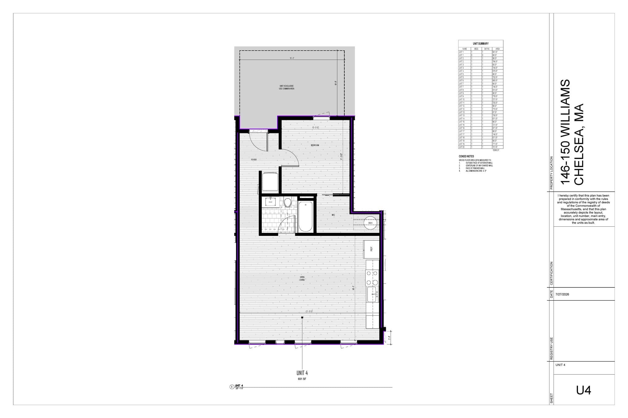 Condominium at 150 Williams # 4, Chelsea MA 02150, Chelsea, photo 16 of 16