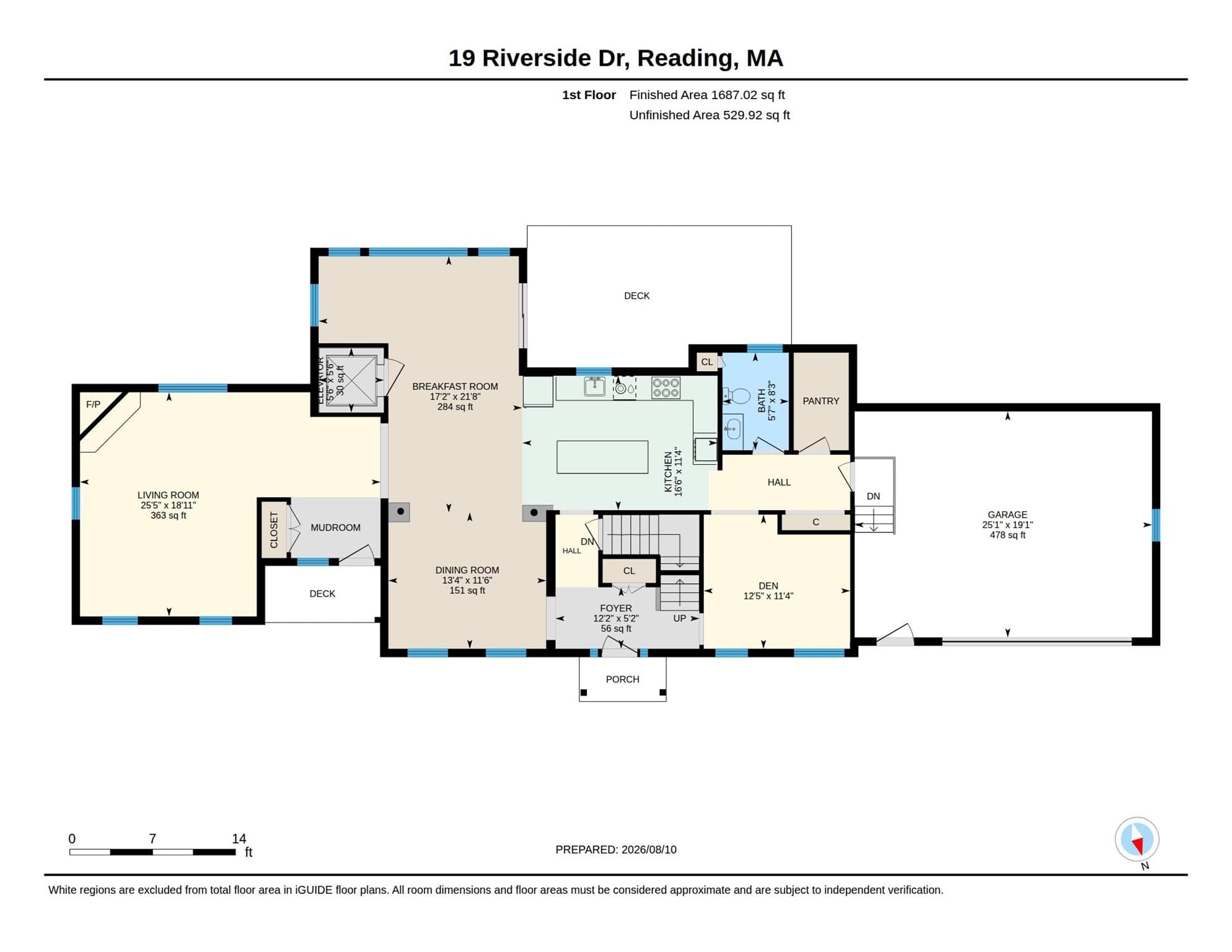 Single Family Residence at 19 Riverside Drive, North Reading MA 01864, North Reading, photo 39 of 41