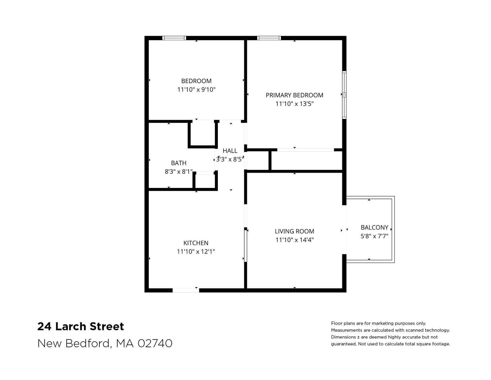 Condominium at 24 Larch St # 8, New Bedford MA 02740, New Bedford, photo 14 of 14