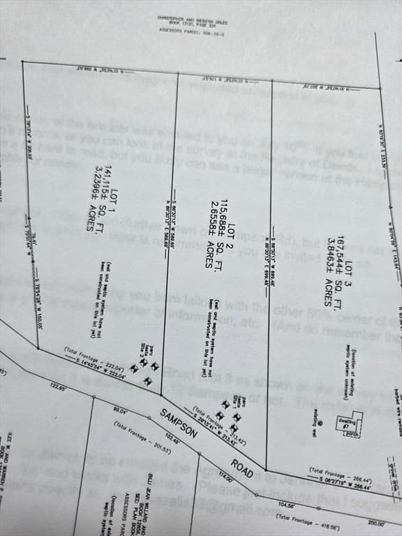 Lot 1 Sampson Road, Huntington MA 01050