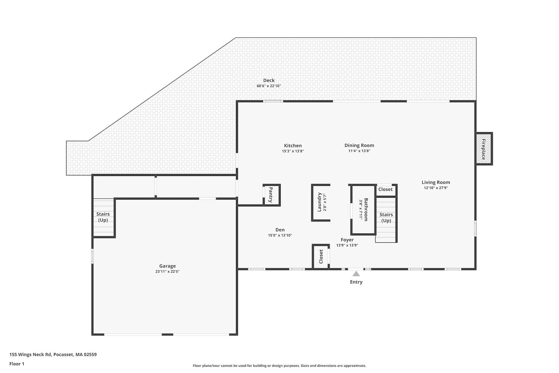 Single Family Residence at 155 Wings Neck Rd, Bourne MA 02559, photo 38 of 39