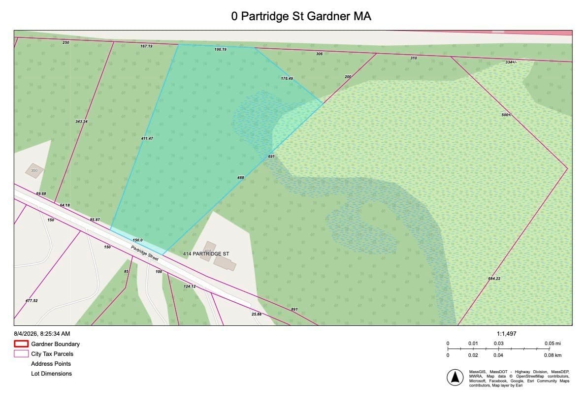 0 Partridge Street, Gardner MA 01440