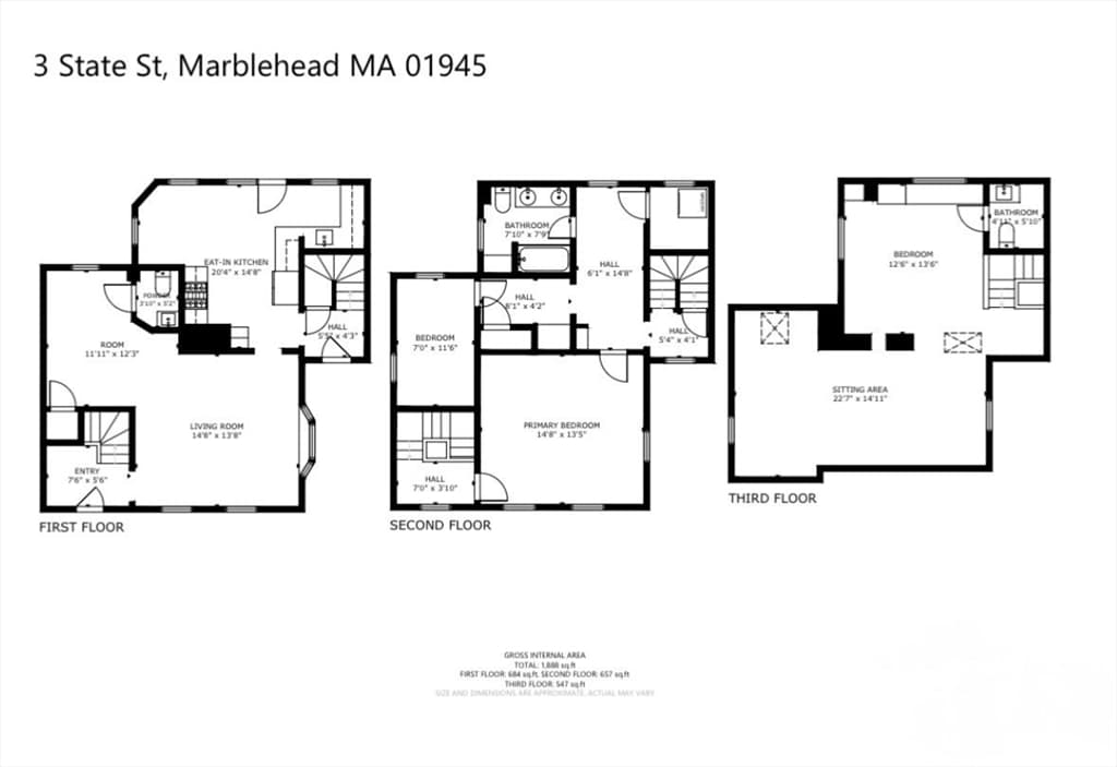 Single Family Residence at 3 State Street, Marblehead MA 01945, Marblehead, photo 36 of 36