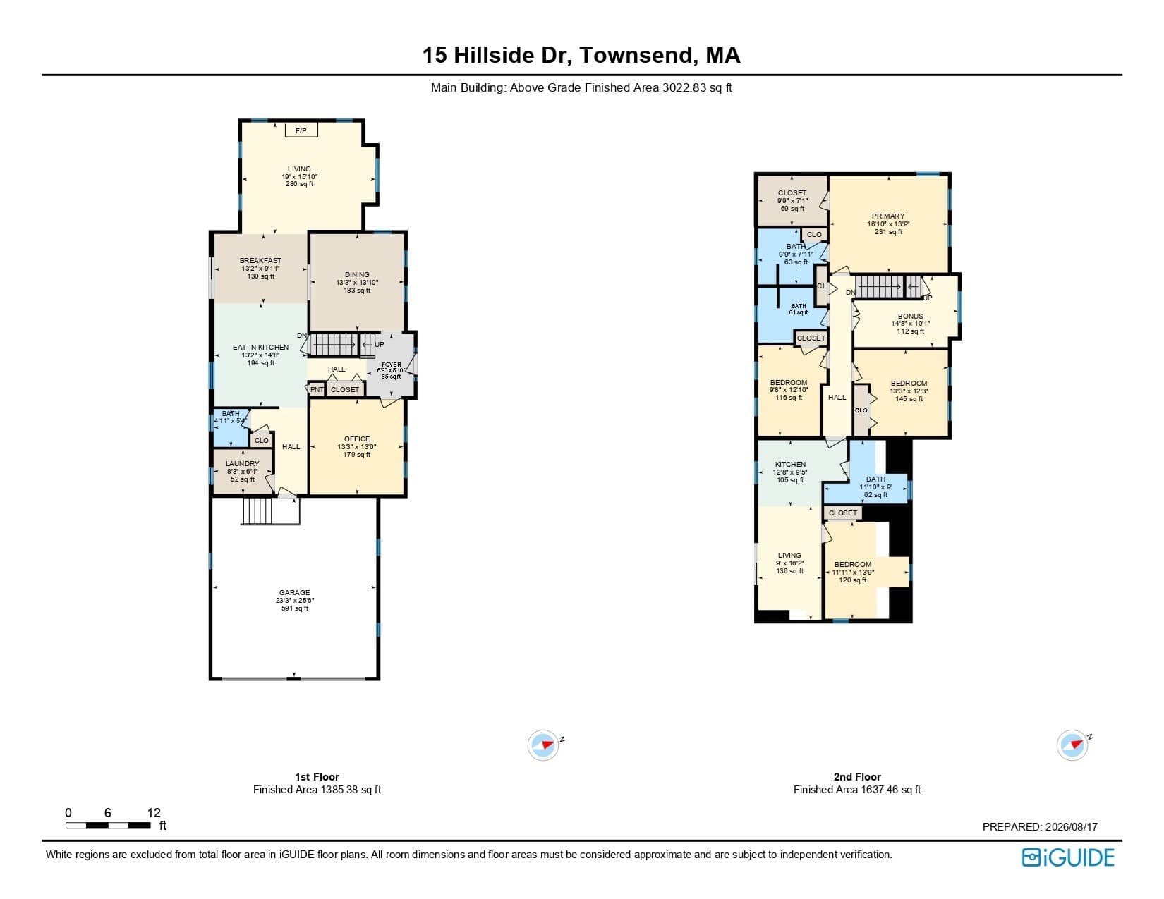 Single Family Residence at 15 Hillside Dr, Townsend MA 01469, Townsend, photo 41 of 42