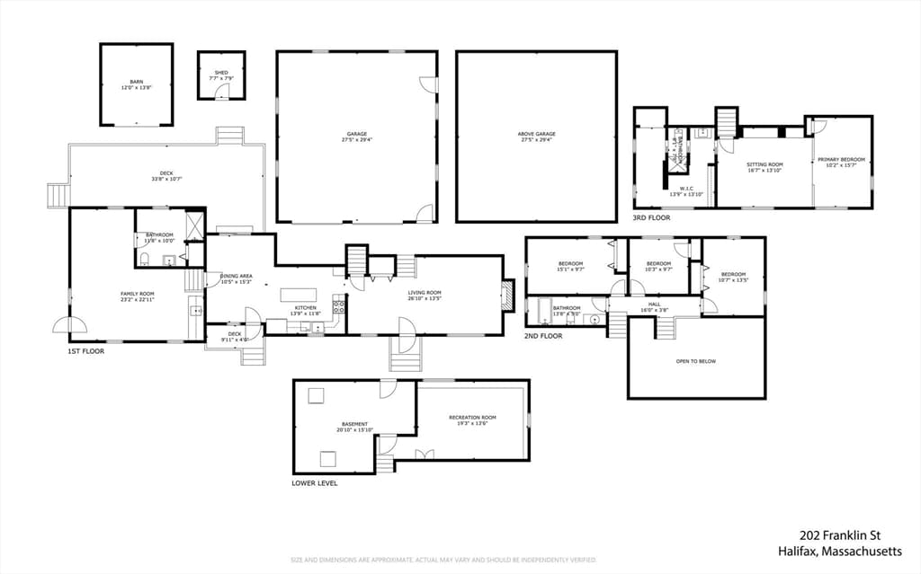 Single Family Residence at 202 Franklin St, Halifax MA 02338, Halifax, photo 35 of 40