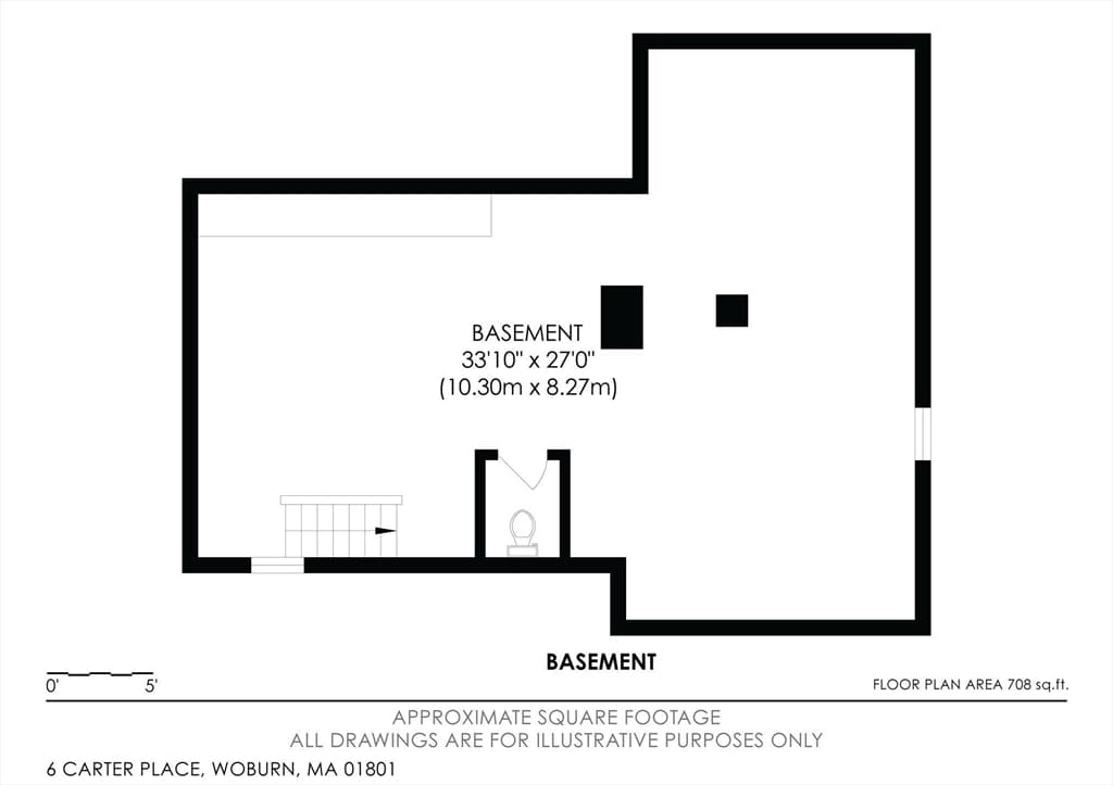 Single Family Residence at 6 Carter Pl, Woburn MA 01801, Woburn, photo 34 of 42