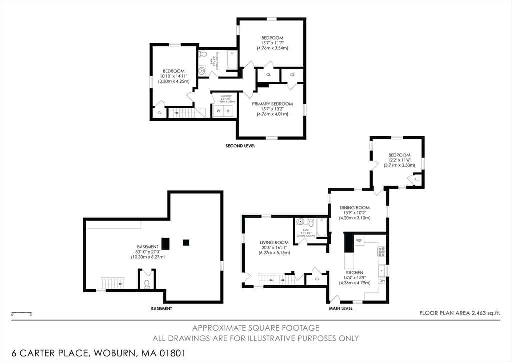 Single Family Residence at 6 Carter Pl, Woburn MA 01801, Woburn, photo 31 of 42