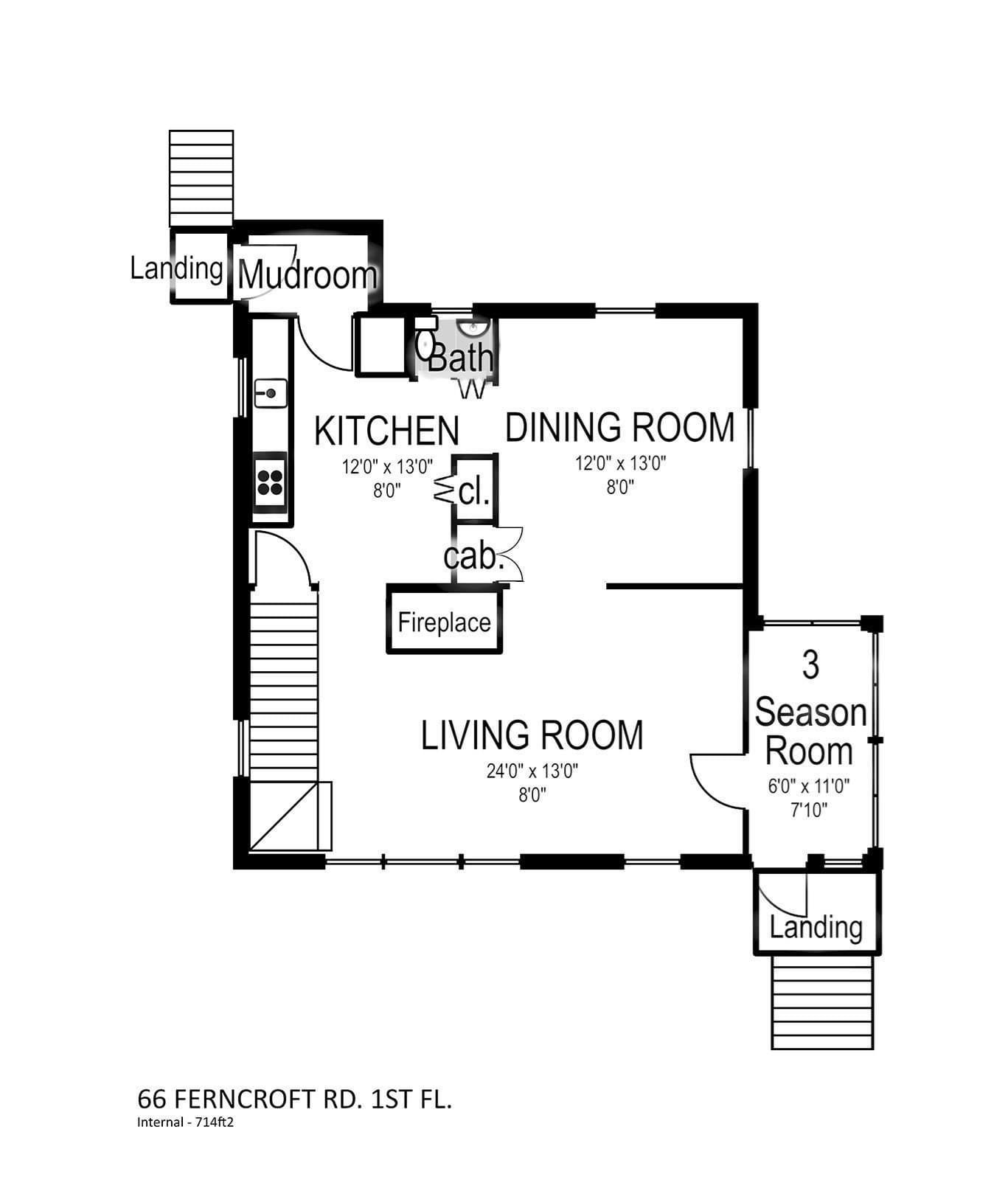 Single Family Residence at 66 Ferncroft Rd, Milton MA 02186, Milton, photo 27 of 28