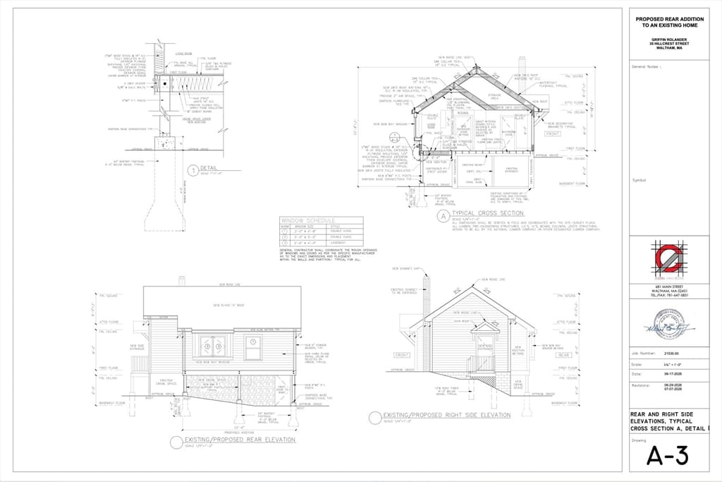 Single Family Residence at 35 Hillcrest St., Waltham MA 02451, Waltham, photo 5 of 6