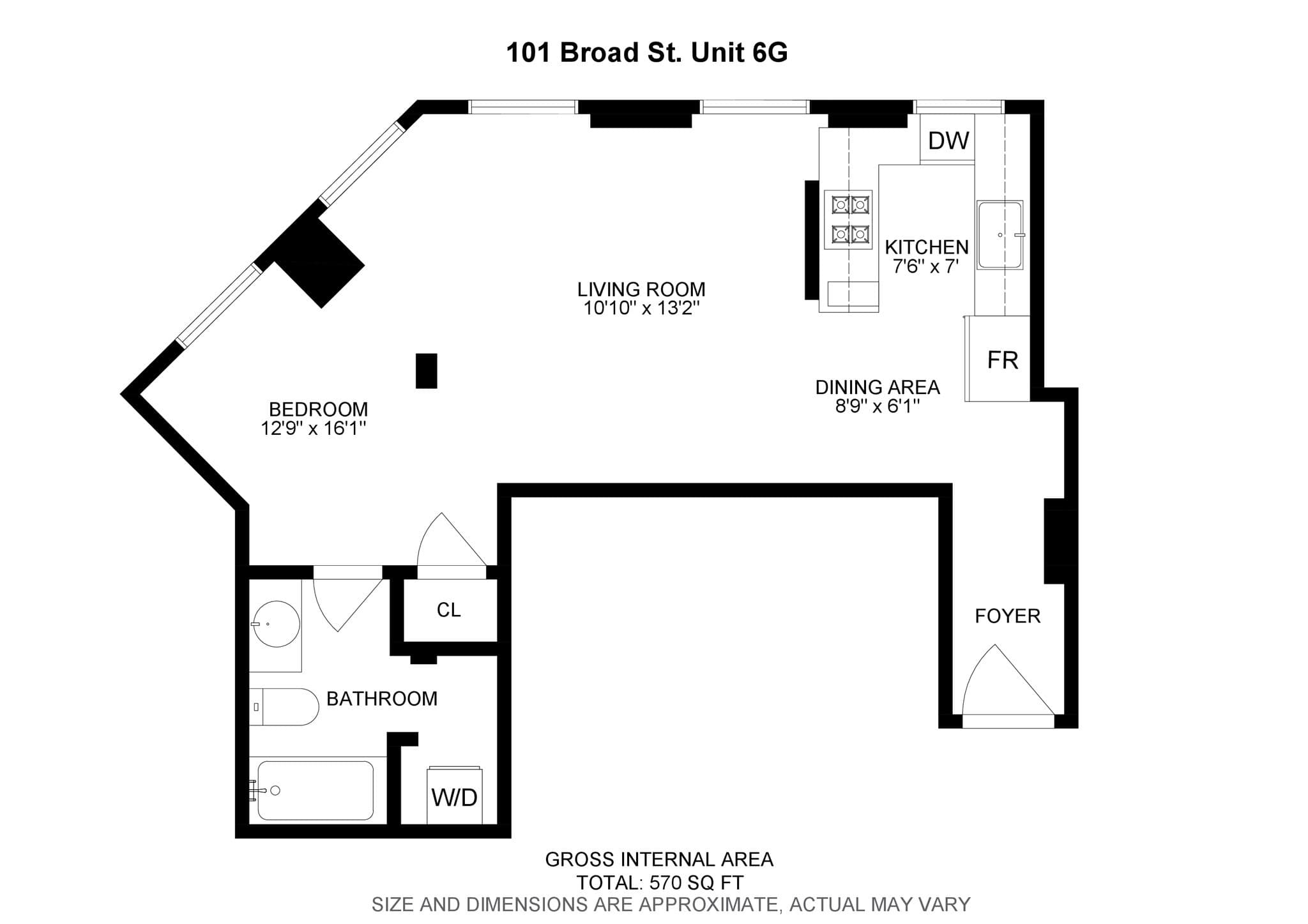 Condominium at 99-105 Broad St # 6G, Boston MA 02110, photo 26 of 26