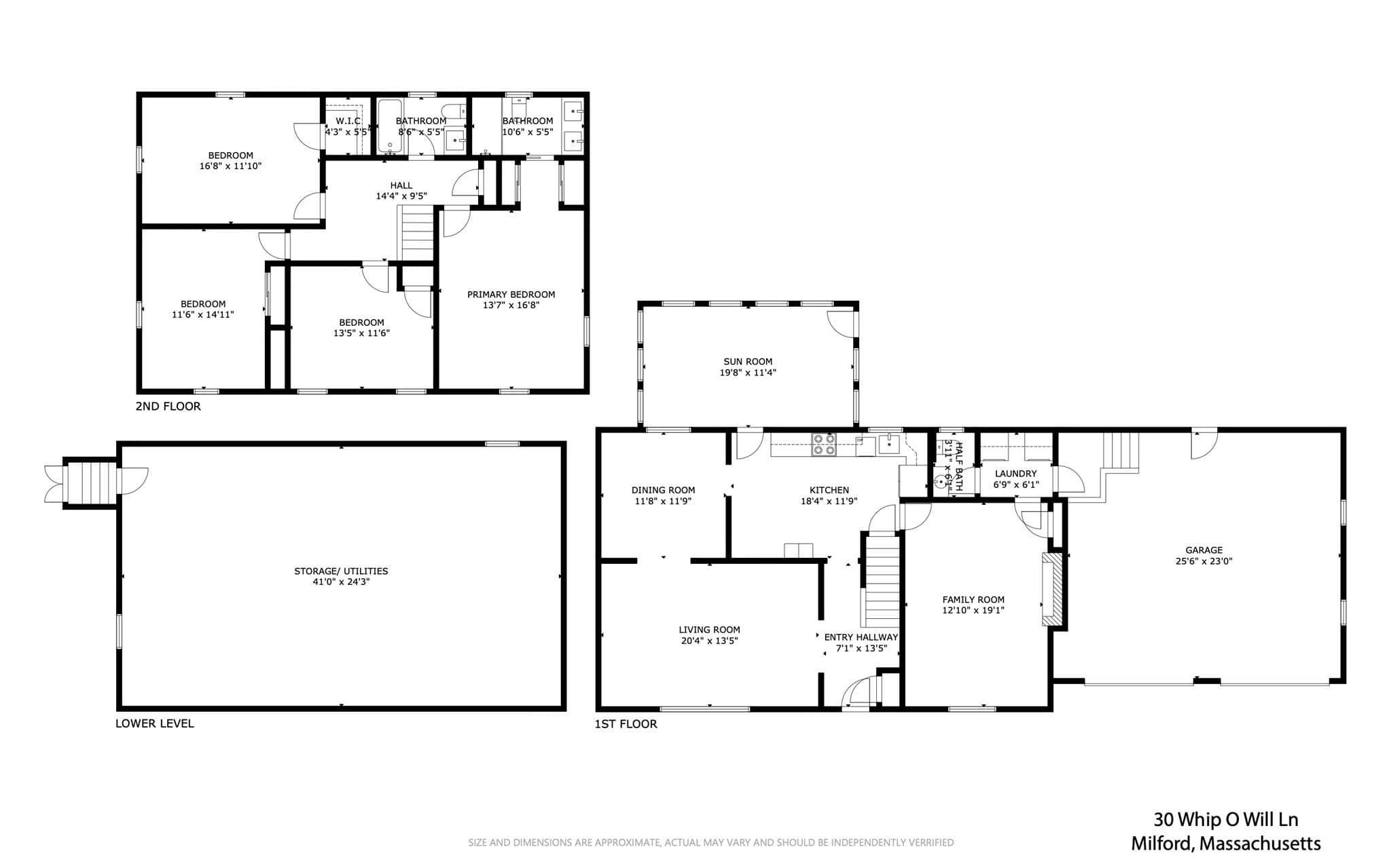 Single Family Residence at 30 Whip O Will Lane, Milford MA 01757, photo 40 of 40