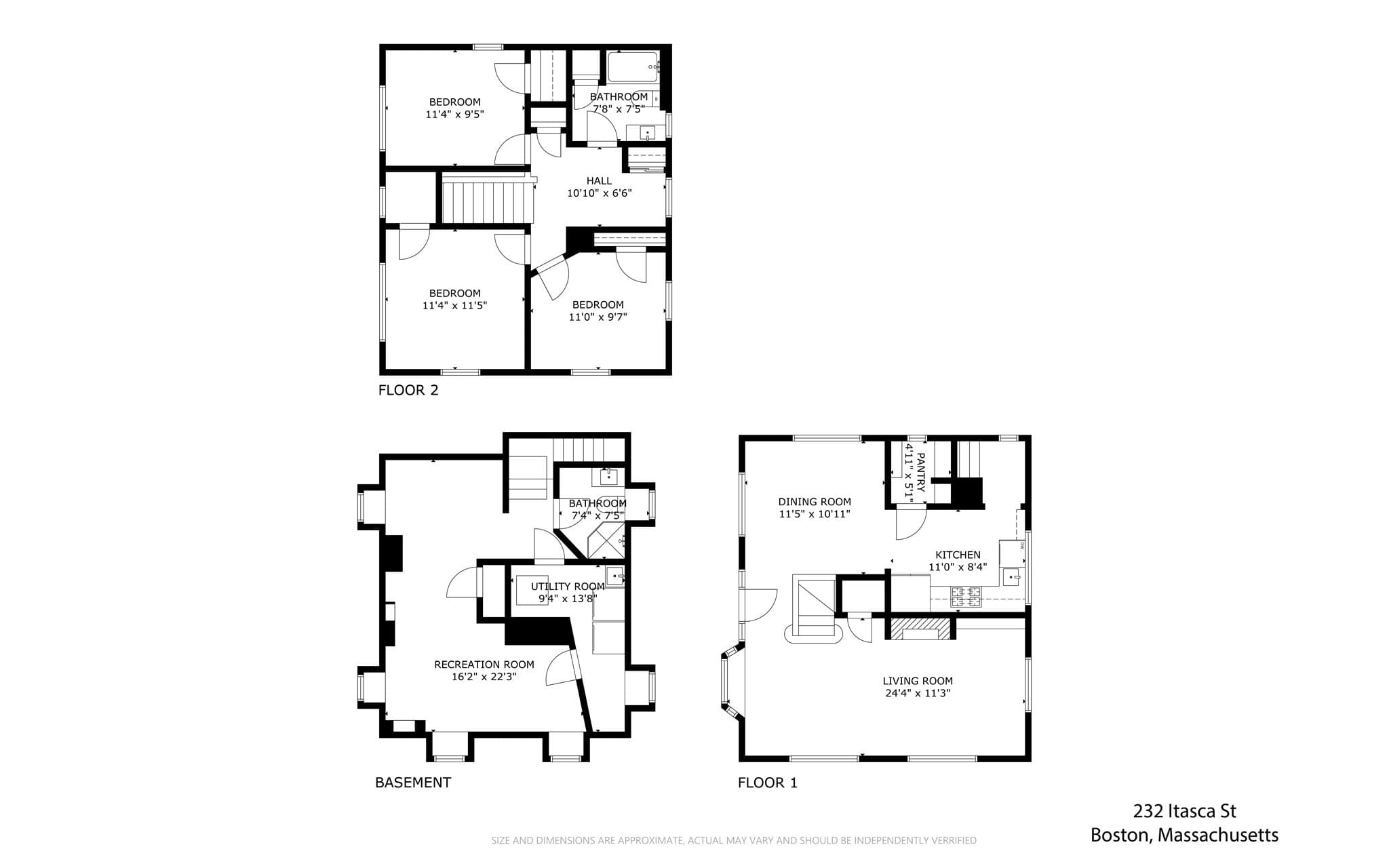 Single Family Residence at 232 Itasca St, Boston MA 02126, Boston, photo 31 of 31