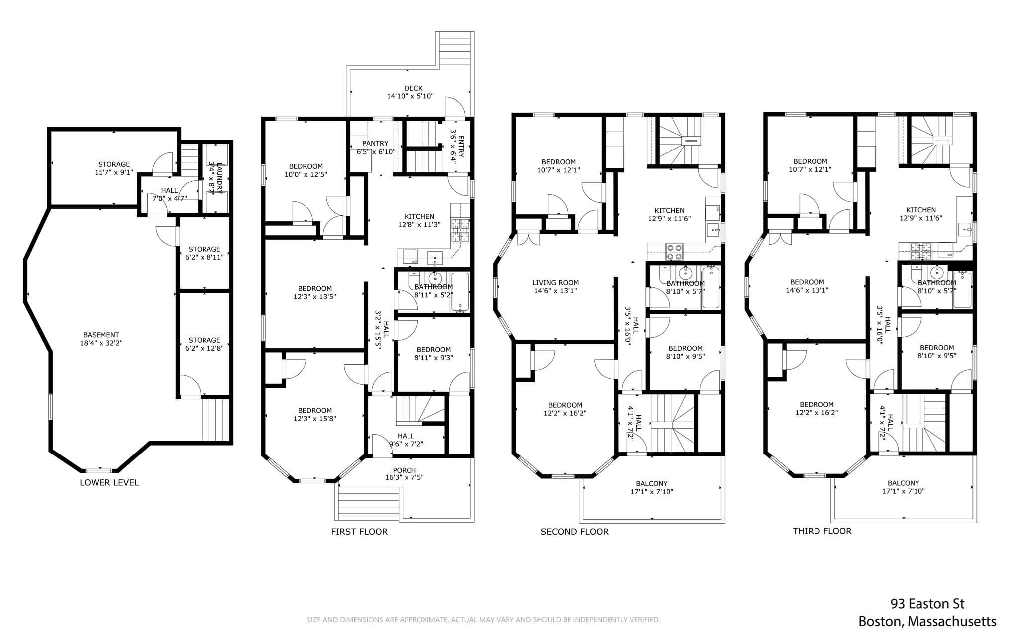 3 Family - 3 Units Up/Down at 93 Easton Street, Boston MA 02134, photo 40 of 40