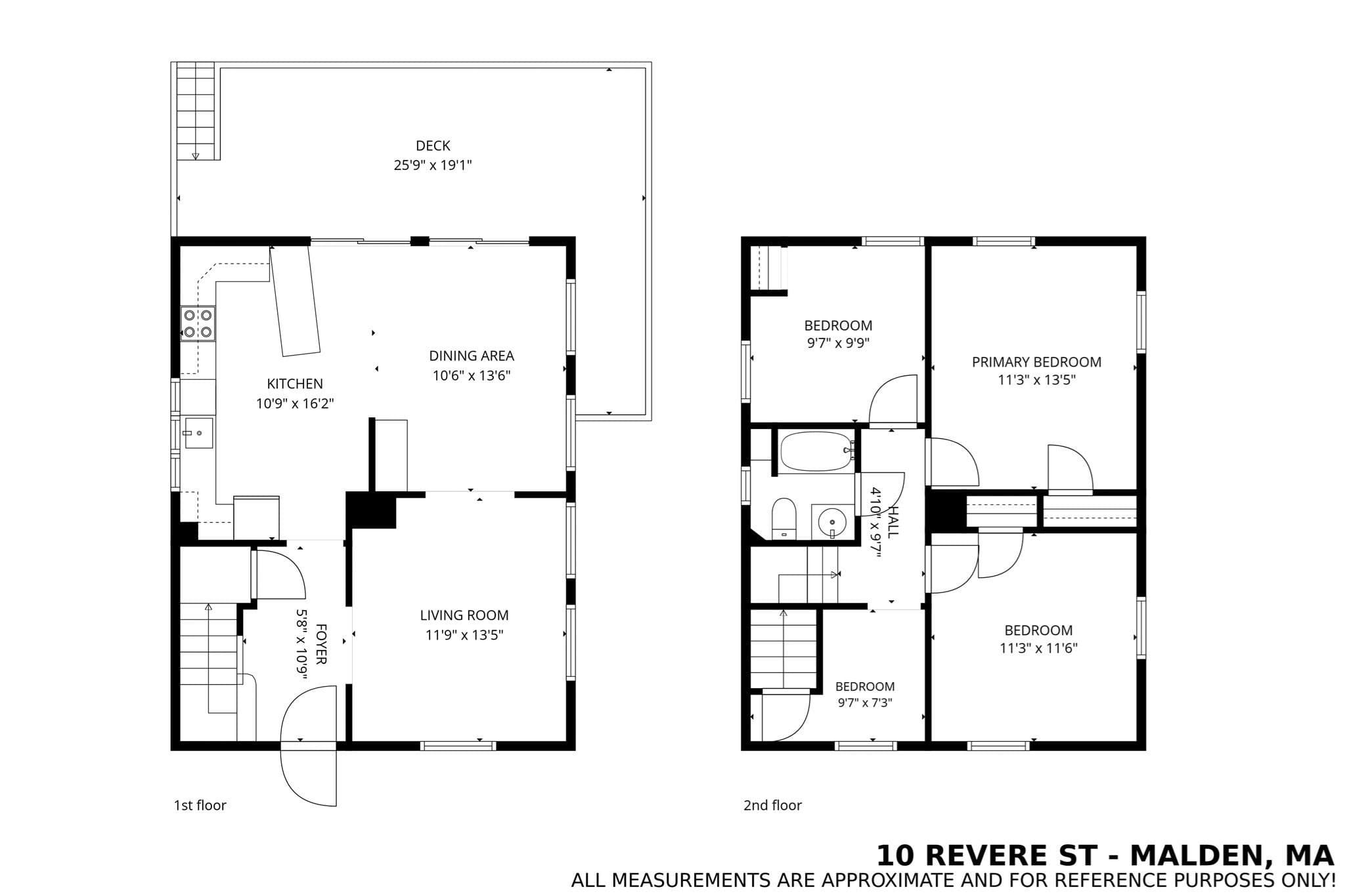 Single Family Residence at 10 Revere St, Malden MA 02148, Malden, photo 25 of 25
