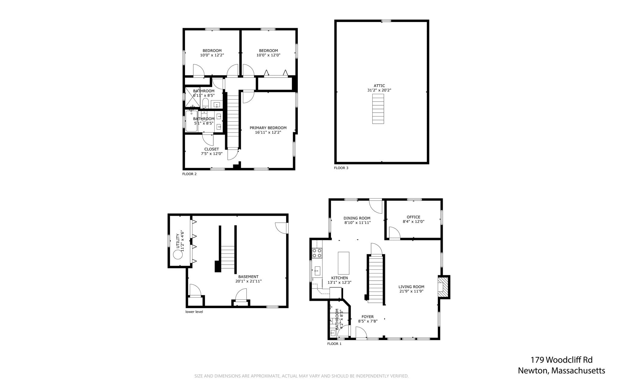 Single Family Residence at 179 Woodcliff Rd, Newton MA 02461, Newton, photo 37 of 37