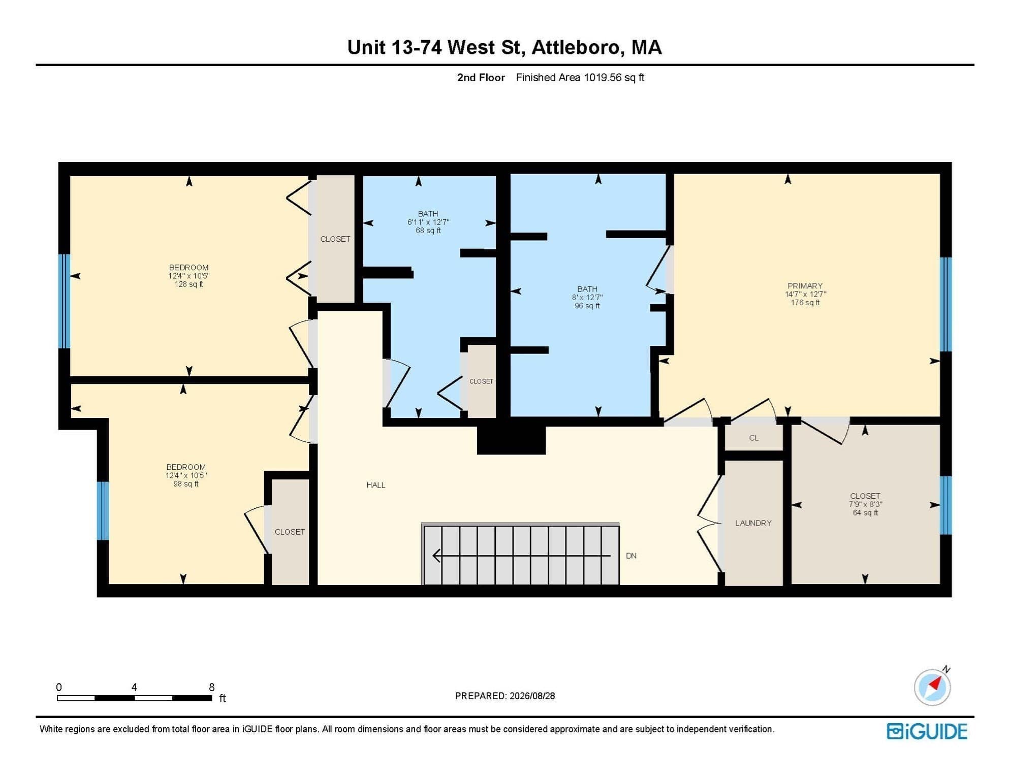 Condominium at 74 West St # 13, Attleboro MA 02703, Attleboro, photo 40 of 42