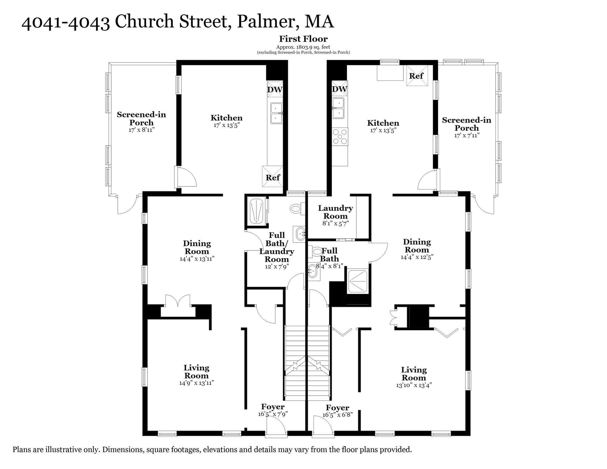 2 Family - 2 Units Side by Side at 4041-4043 Church Street, Palmer MA 01079, Palmer, photo 16 of 41