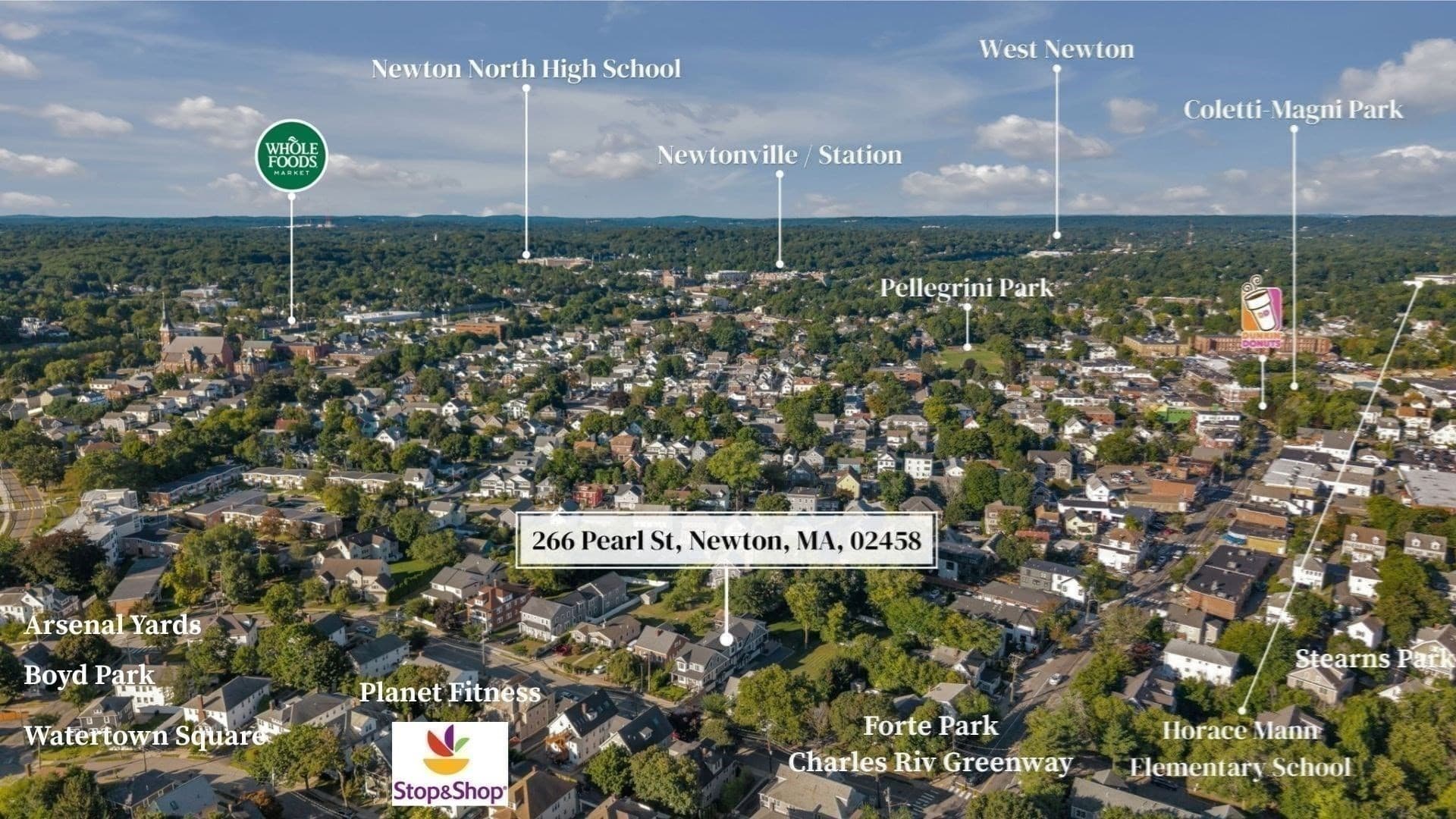 Condominium at 264 Pearl St. # 2, Newton MA 02458, photo 36 of 39