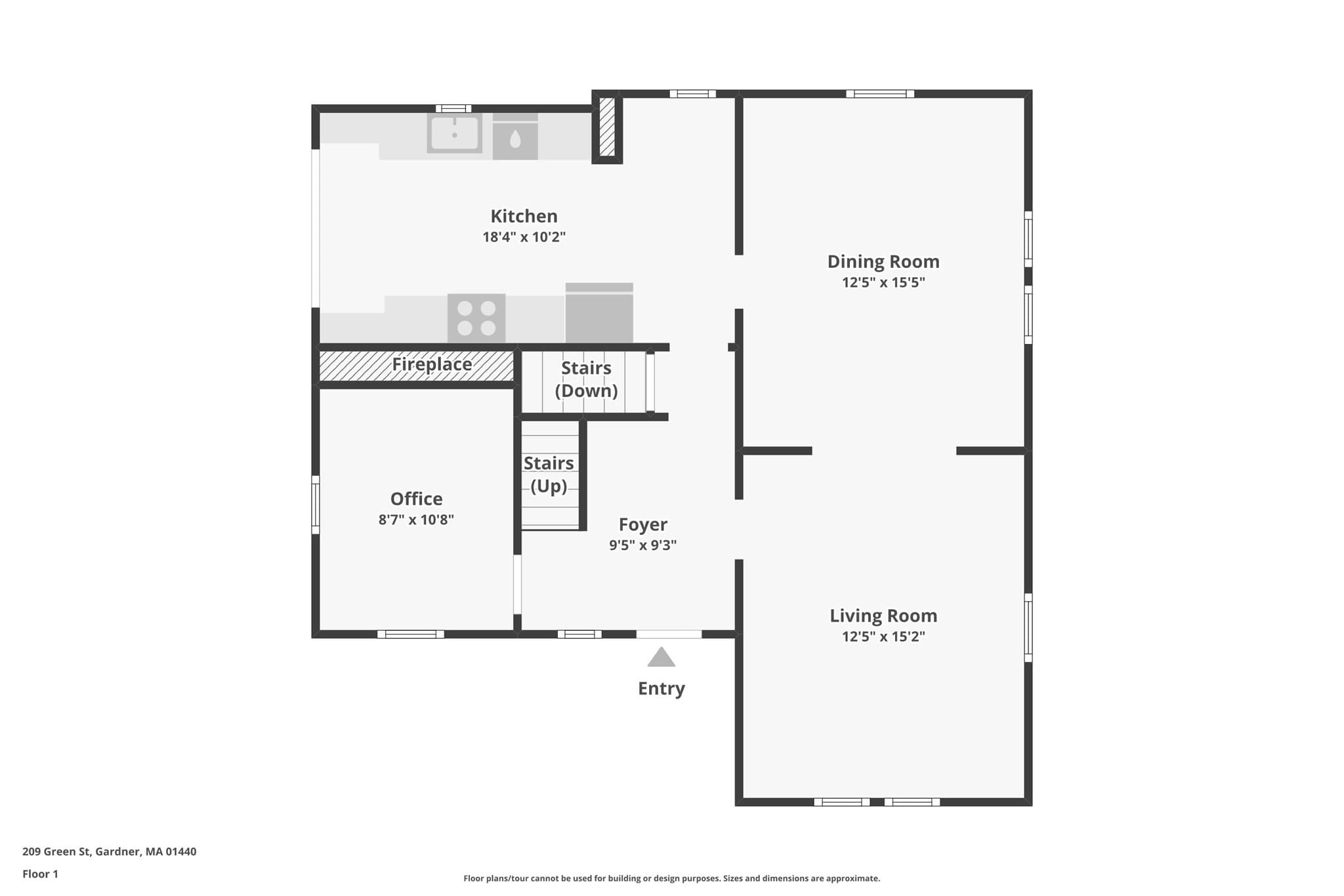 Single Family Residence at 209 Green St, Gardner MA 01440, Gardner, photo 41 of 42