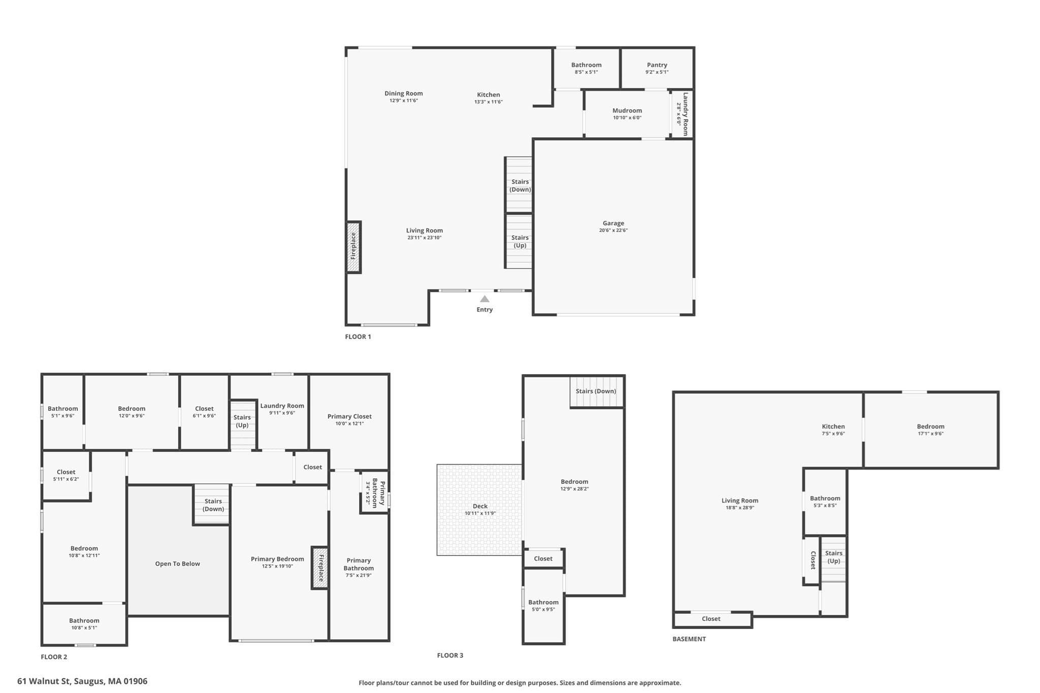 Single Family Residence at 61 Walnut St, Saugus MA 01906, Saugus, photo 42 of 42