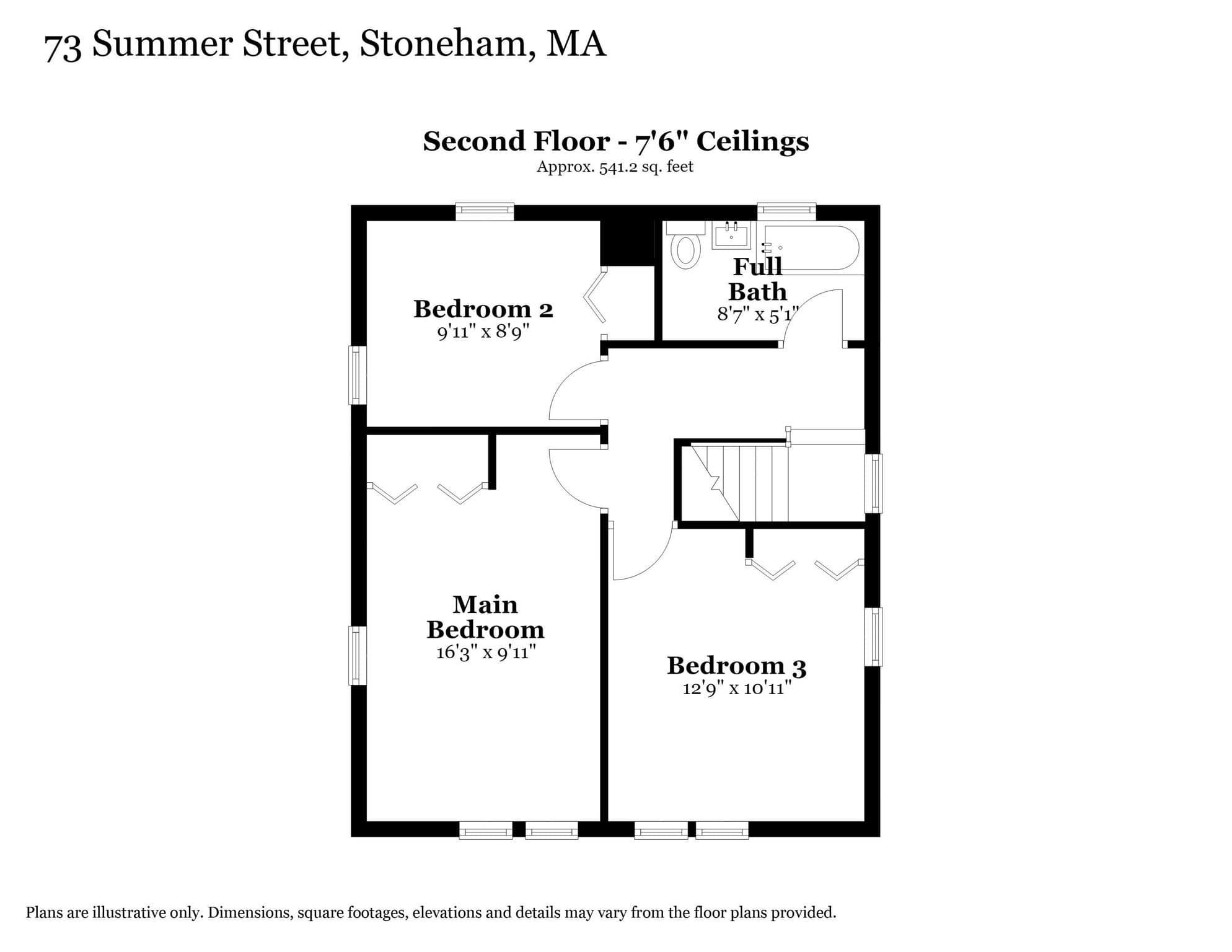 Single Family Residence at 73 Summer Street, Stoneham MA 02180, Stoneham, photo 36 of 36