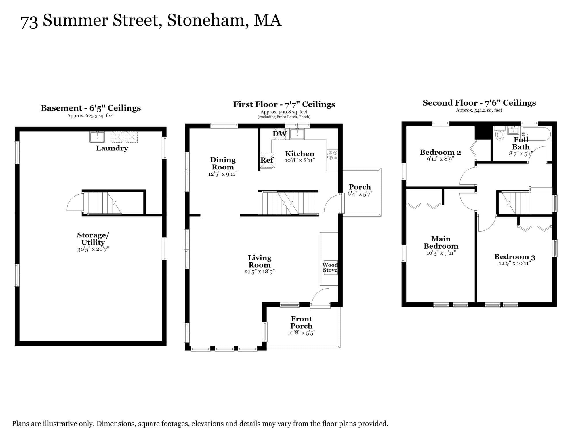 Single Family Residence at 73 Summer Street, Stoneham MA 02180, Stoneham, photo 33 of 36