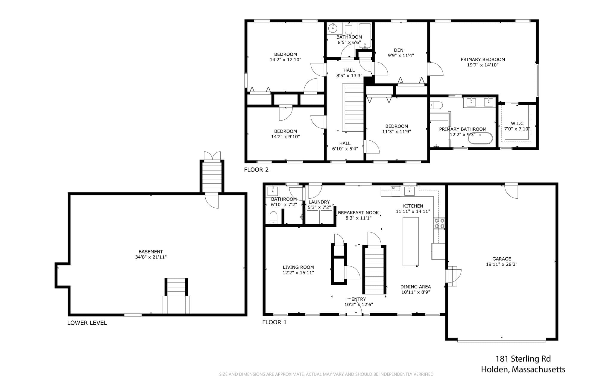 Single Family Residence at 181 Sterling Rd, Holden MA 01520, Holden, photo 32 of 32