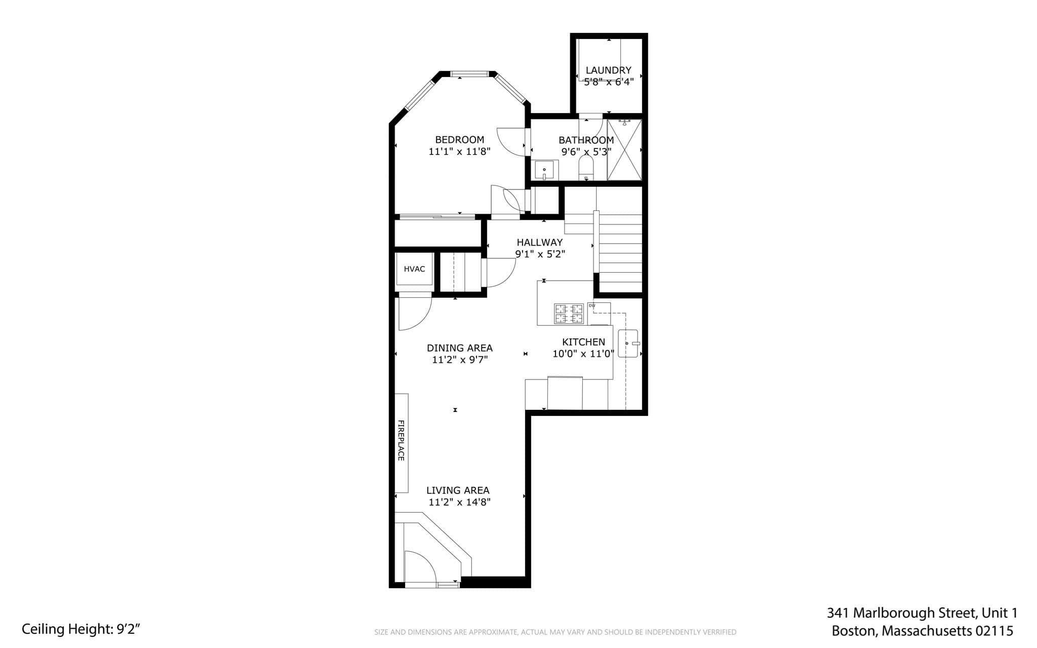 Condominium at 341 Marlborough Street # 1, Boston MA 02115, photo 21 of 23