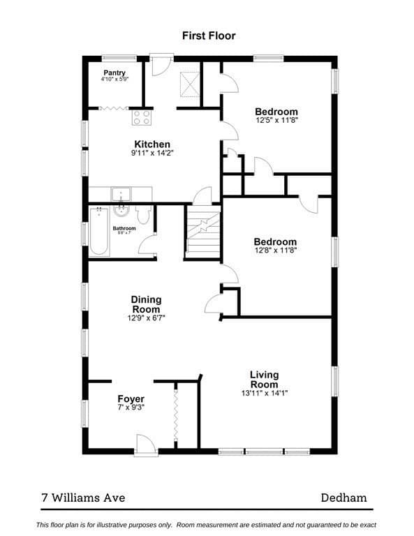 Single Family Residence at 7 Williams Ave, Dedham MA 02026, photo 26 of 28