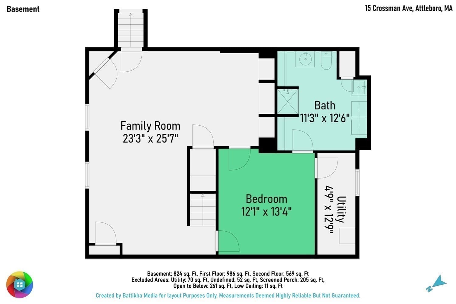 Single Family Residence at 15 Crossman Ave, Attleboro MA 02703, Attleboro, photo 40 of 40