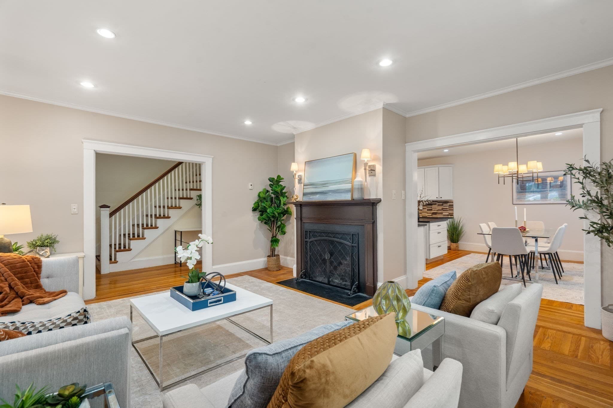 Single Family Residence at 133 Wolcott Road, Brookline MA 02467, Brookline, photo 4 of 22