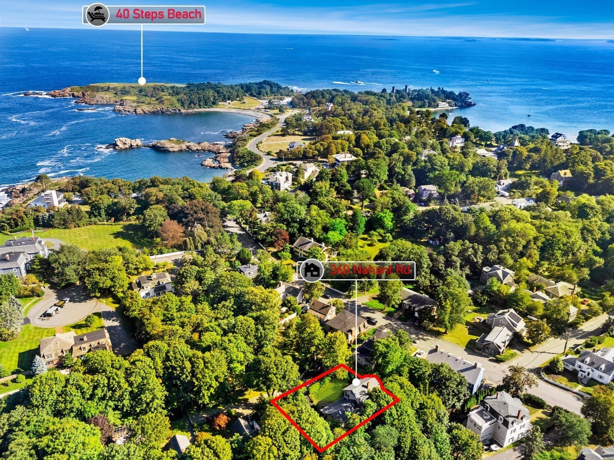 Single Family Residence at 360 Nahant Road, Nahant MA 01908, Nahant, photo 38 of 40