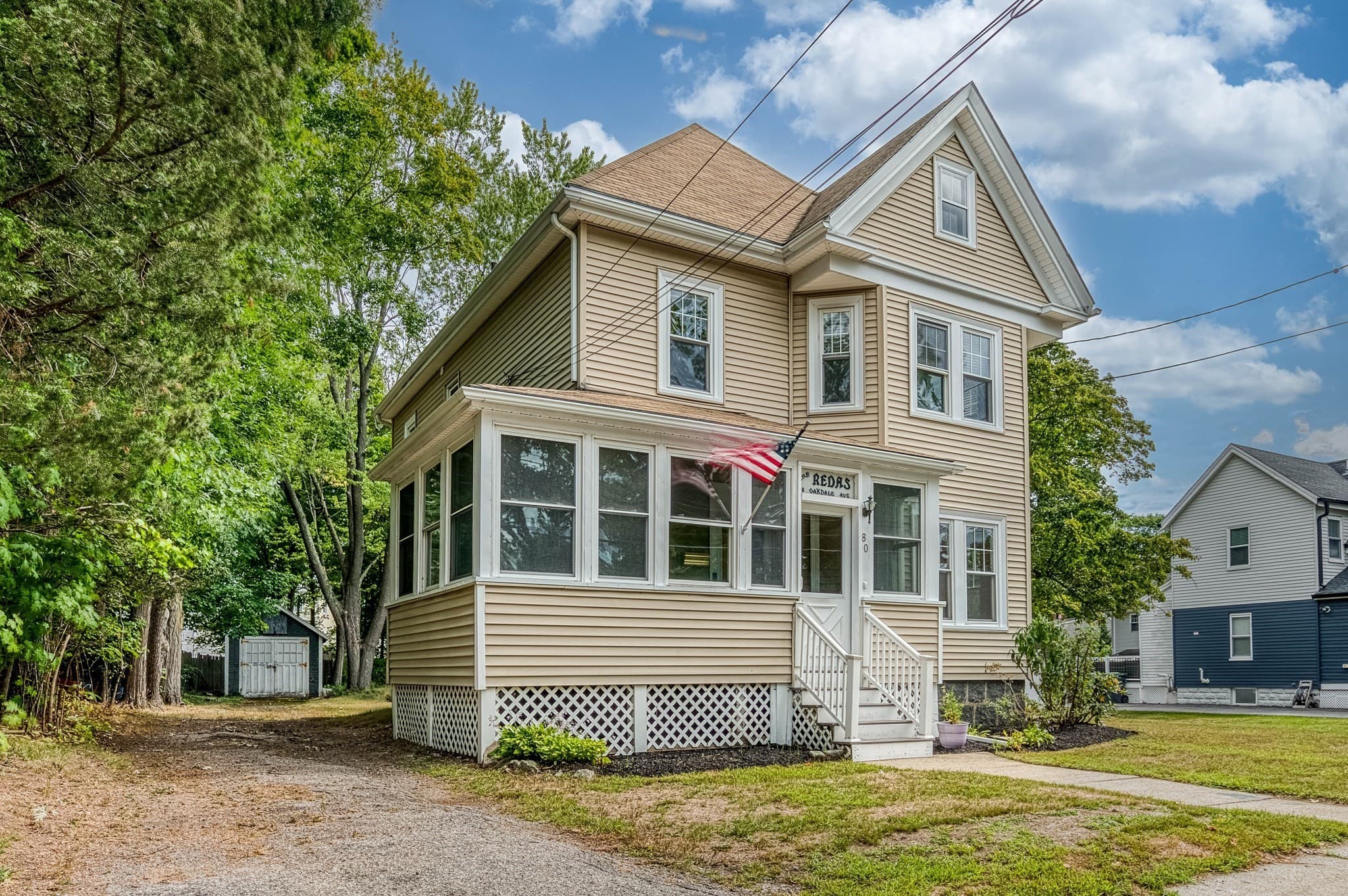 Single Family Residence at 80 Oakdale Avenue, Dedham MA 02026, Dedham, photo 3 of 42