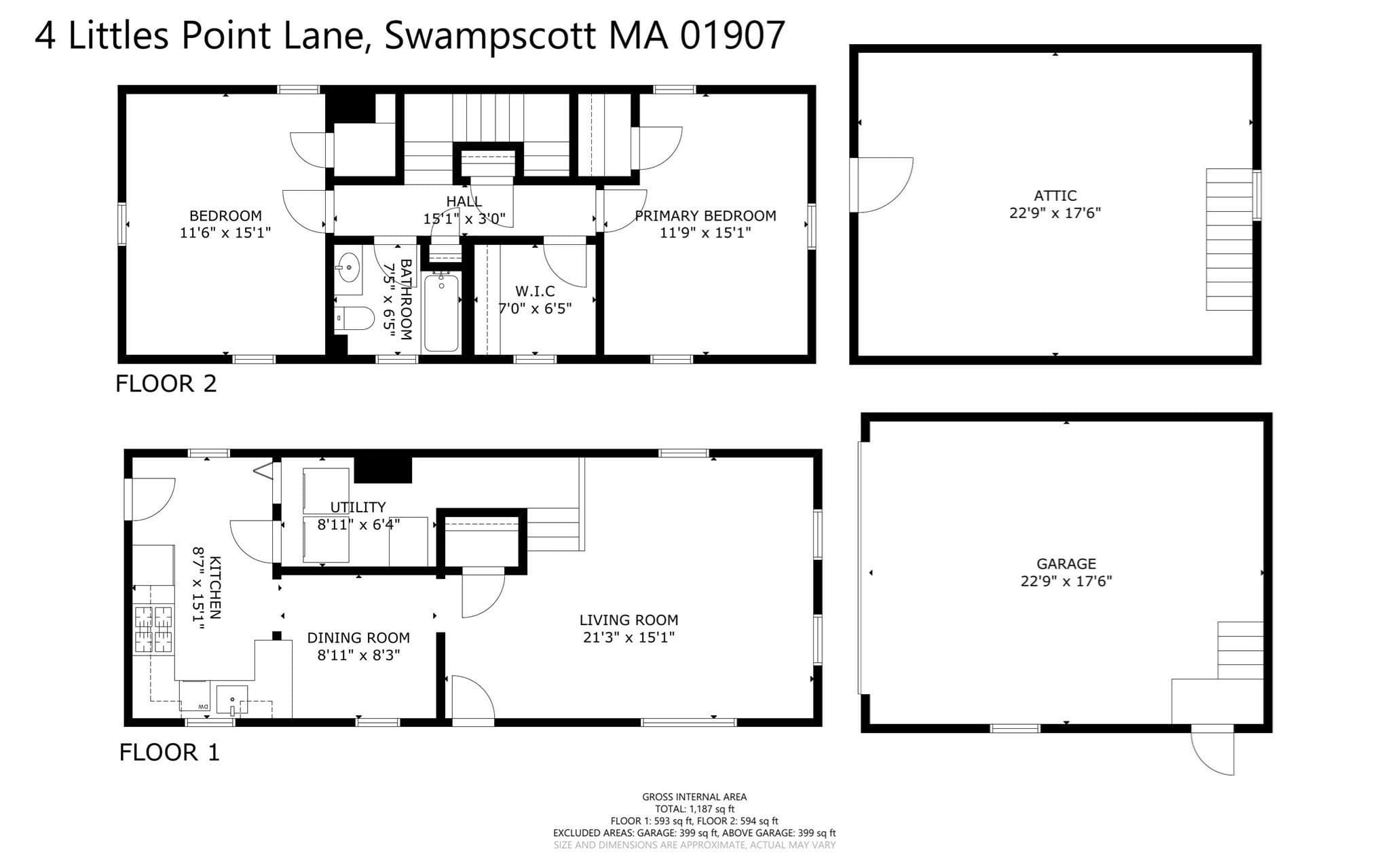 Single Family Residence at 4 Littles Point Lane, Swampscott MA 01907, Swampscott, photo 36 of 36
