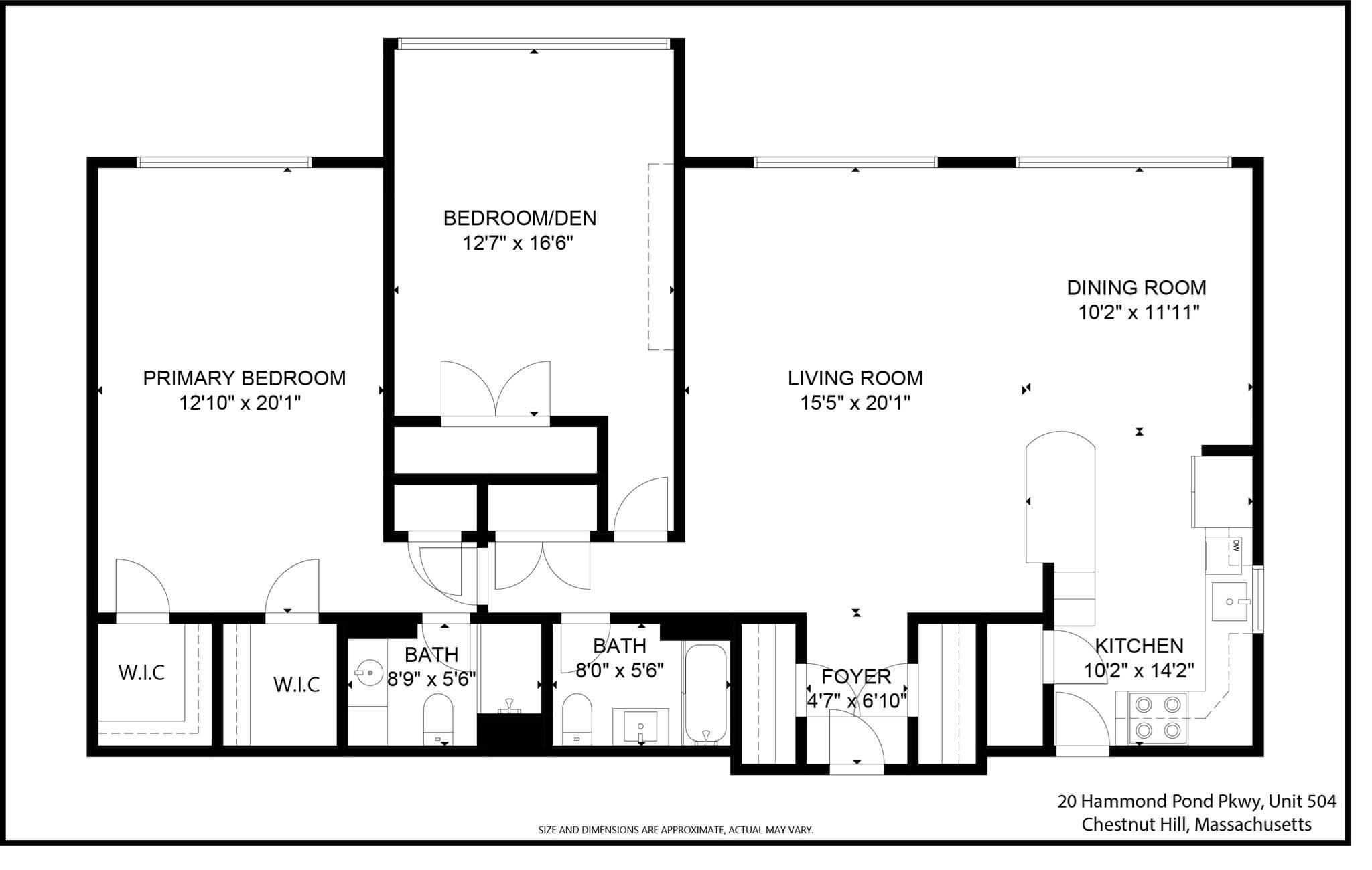 Condominium at 20 Hammond Pond Pkwy # 504, Newton MA 02467, Newton, photo 24 of 24