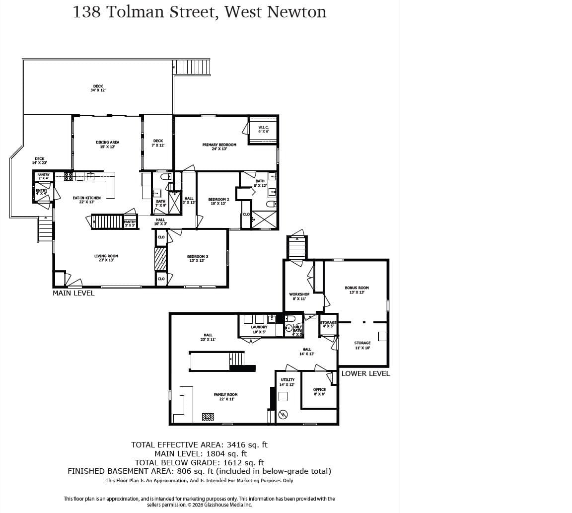 Single Family Residence at 138 Tolman Street, Newton MA 02465, photo 31 of 31