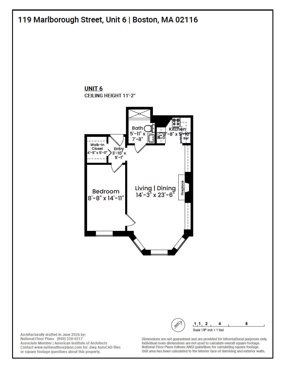 Condominium at 119 Marlborough # 6, Boston MA 02116, photo 11 of 11