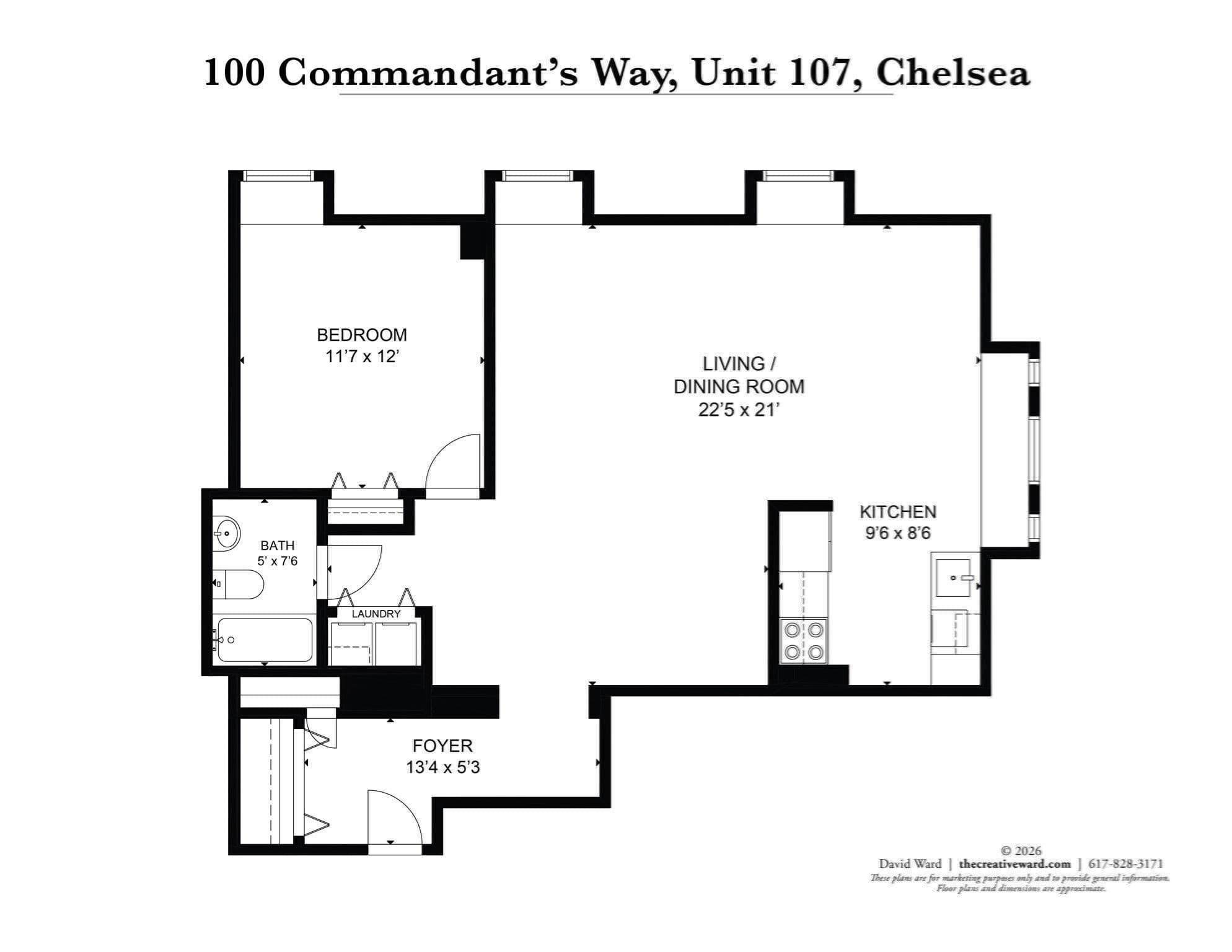 Condominium at 100 Commandants Way # 107, Chelsea MA 02150, Chelsea, photo 34 of 34