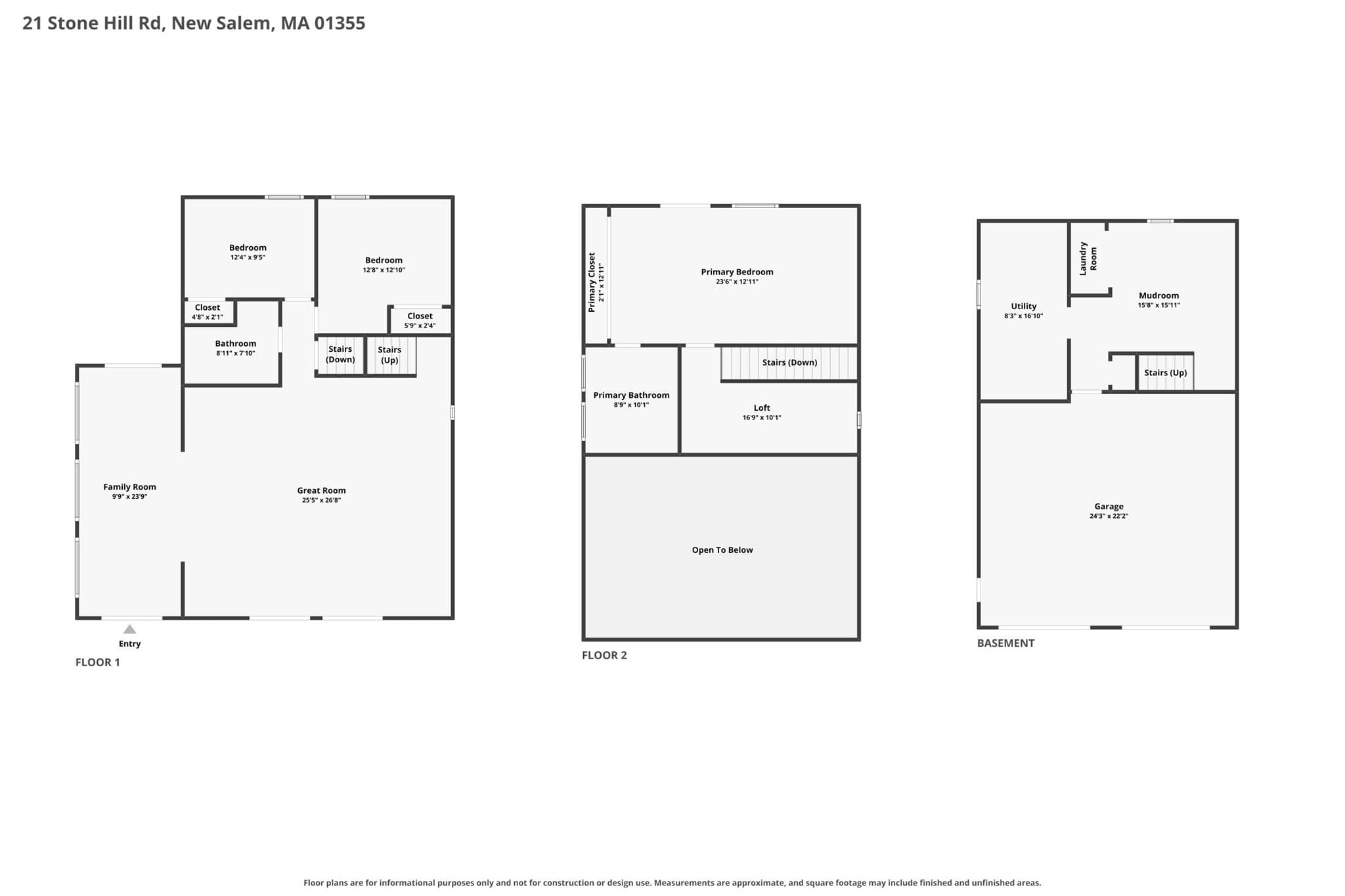 Single Family Residence at 21 Stone Hill Rd, New Salem MA 01355, New Salem, photo 37 of 37